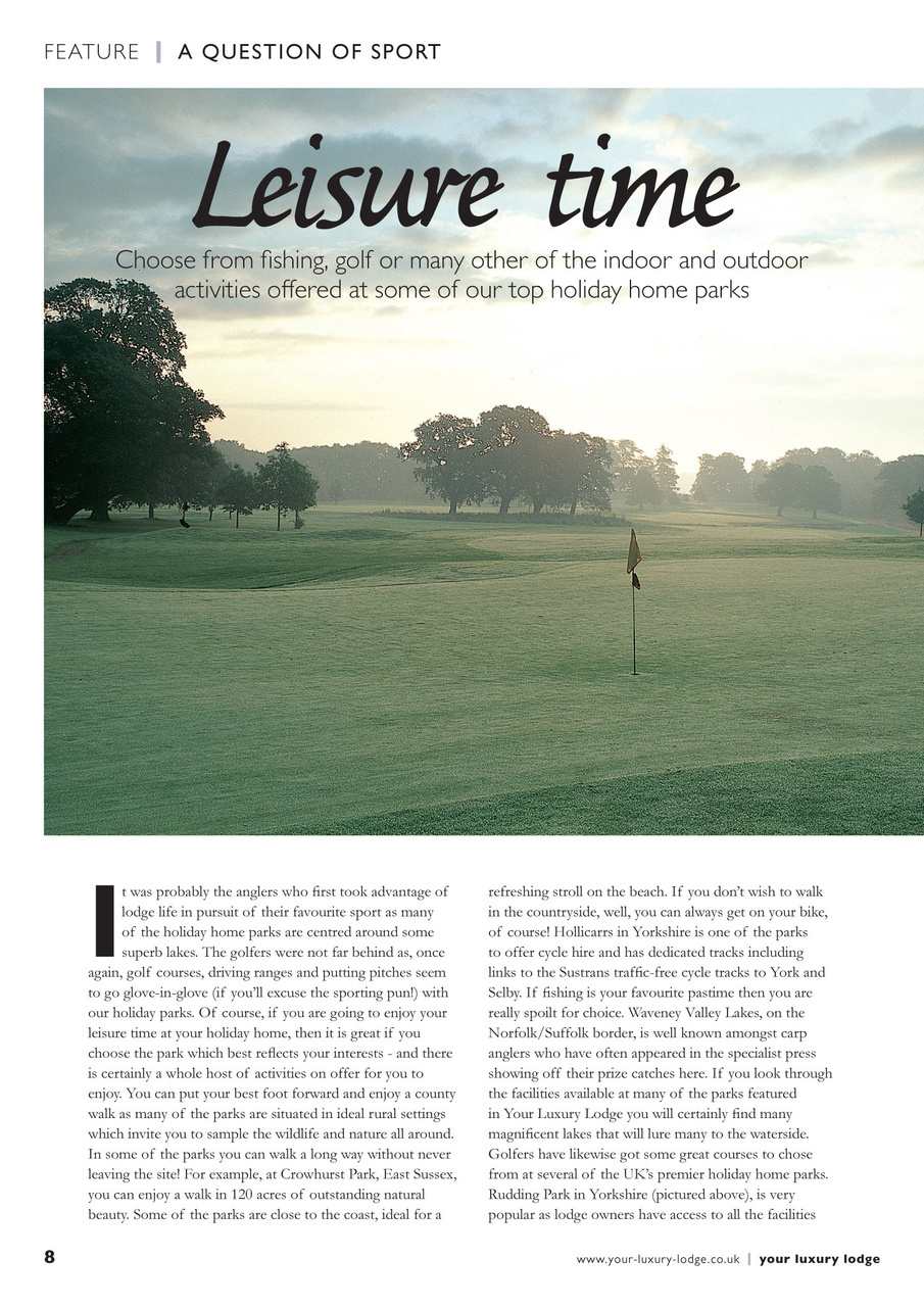 Your Luxury Lodge Preview Pages