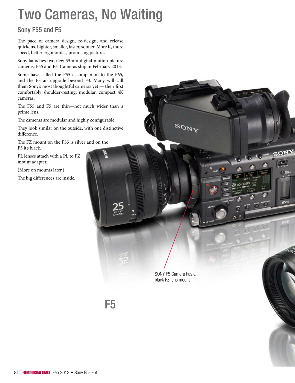 Film and Digital Times Preview Pages