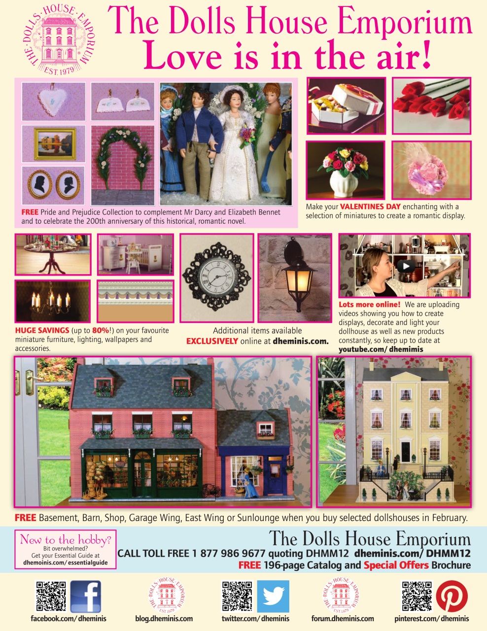 Dollhouse Miniatures Preview Pages