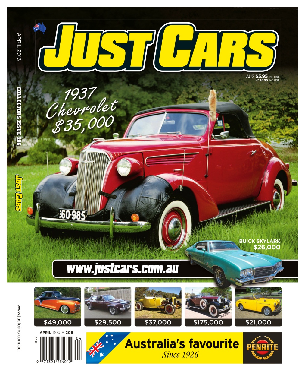 JUST CARS Preview Pages
