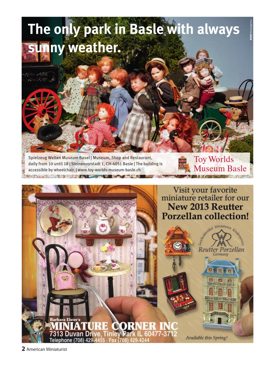 American Miniaturist Preview Pages