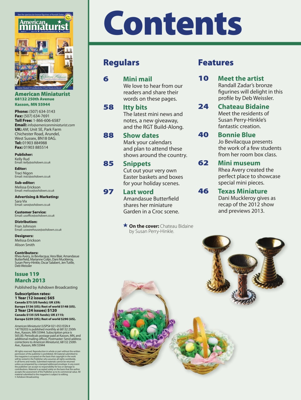 American Miniaturist Preview Pages