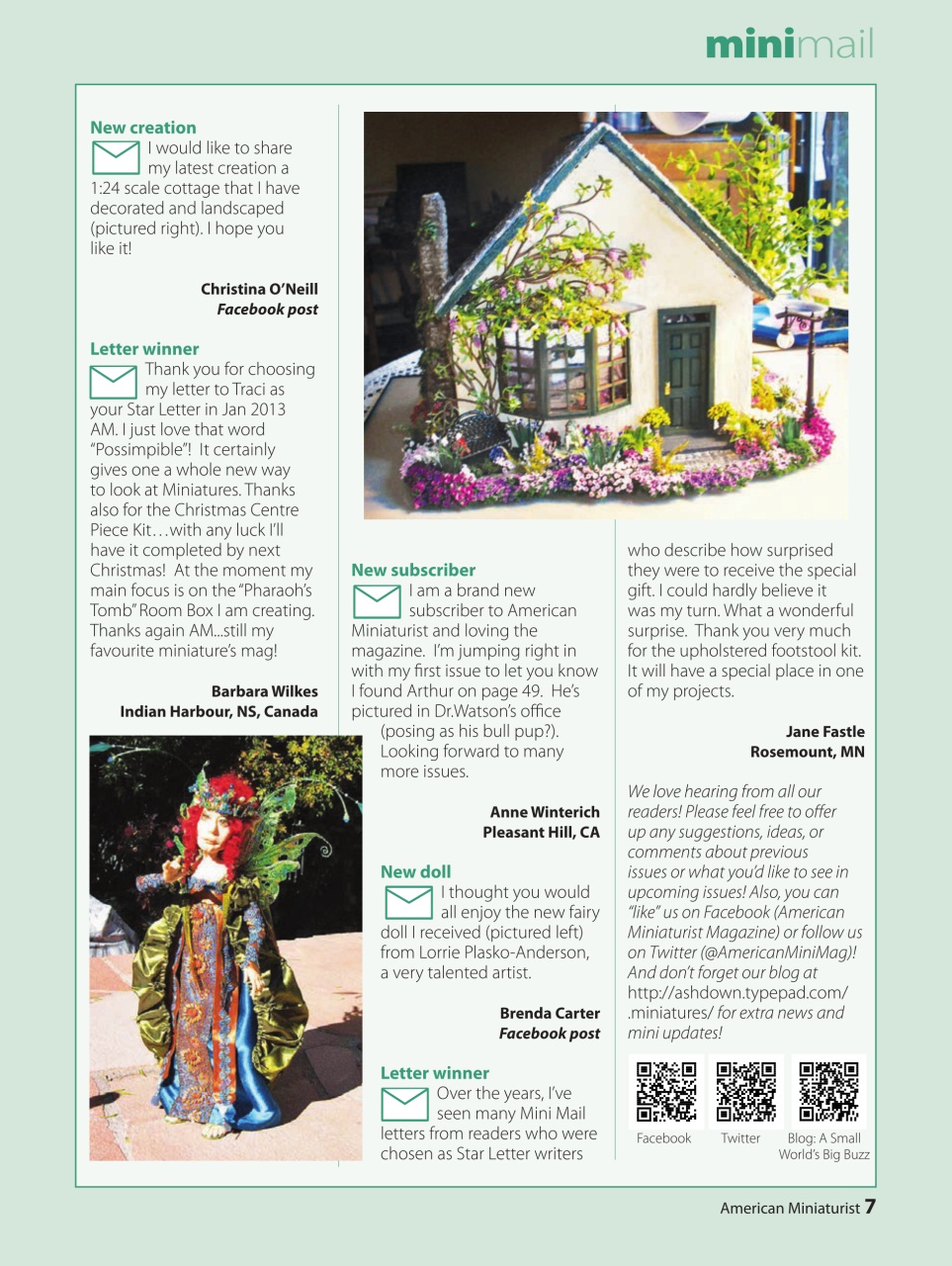 American Miniaturist Preview Pages