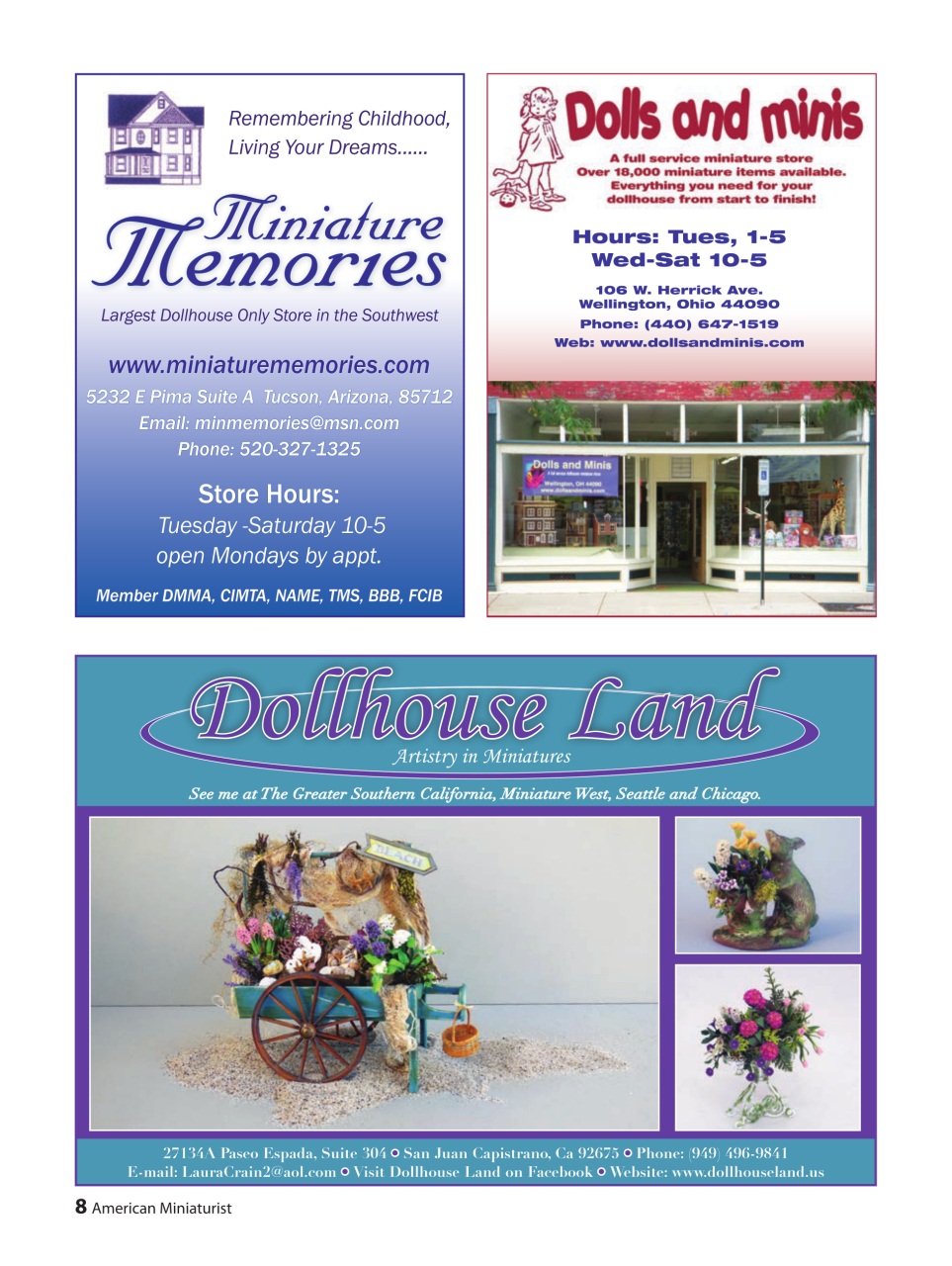 American Miniaturist Preview Pages