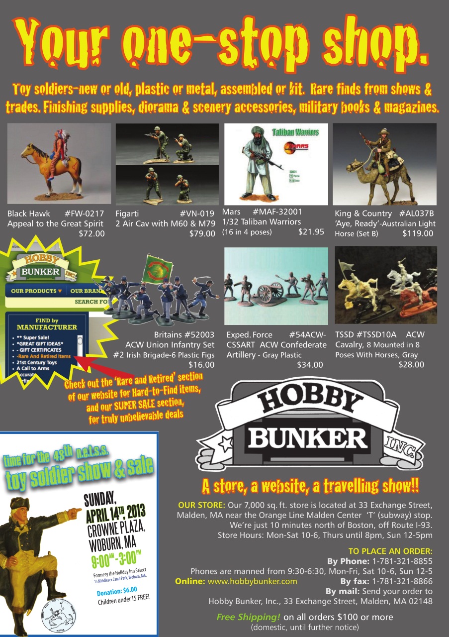 Toy Soldier & Model Figure Preview Pages