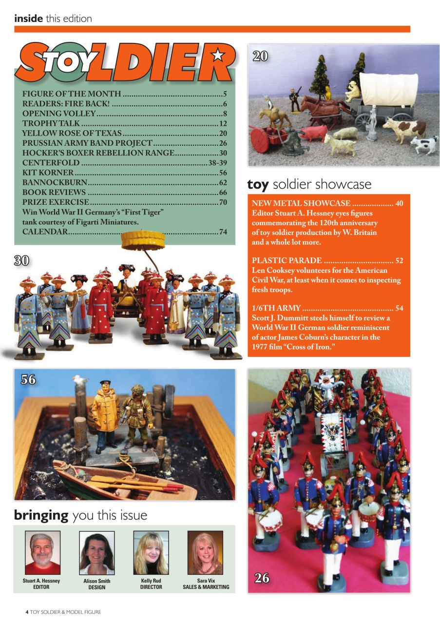 Toy Soldier & Model Figure Preview Pages