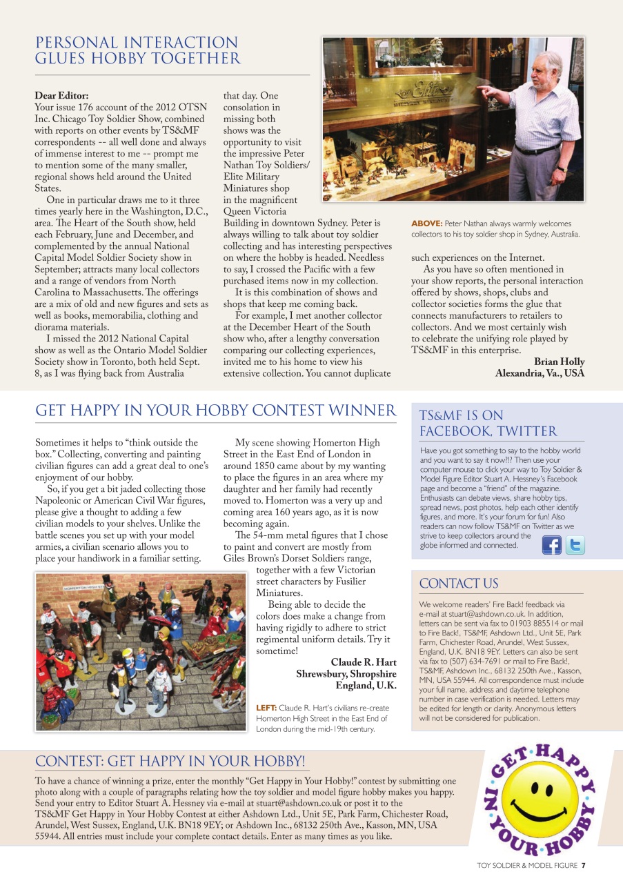 Toy Soldier & Model Figure Preview Pages