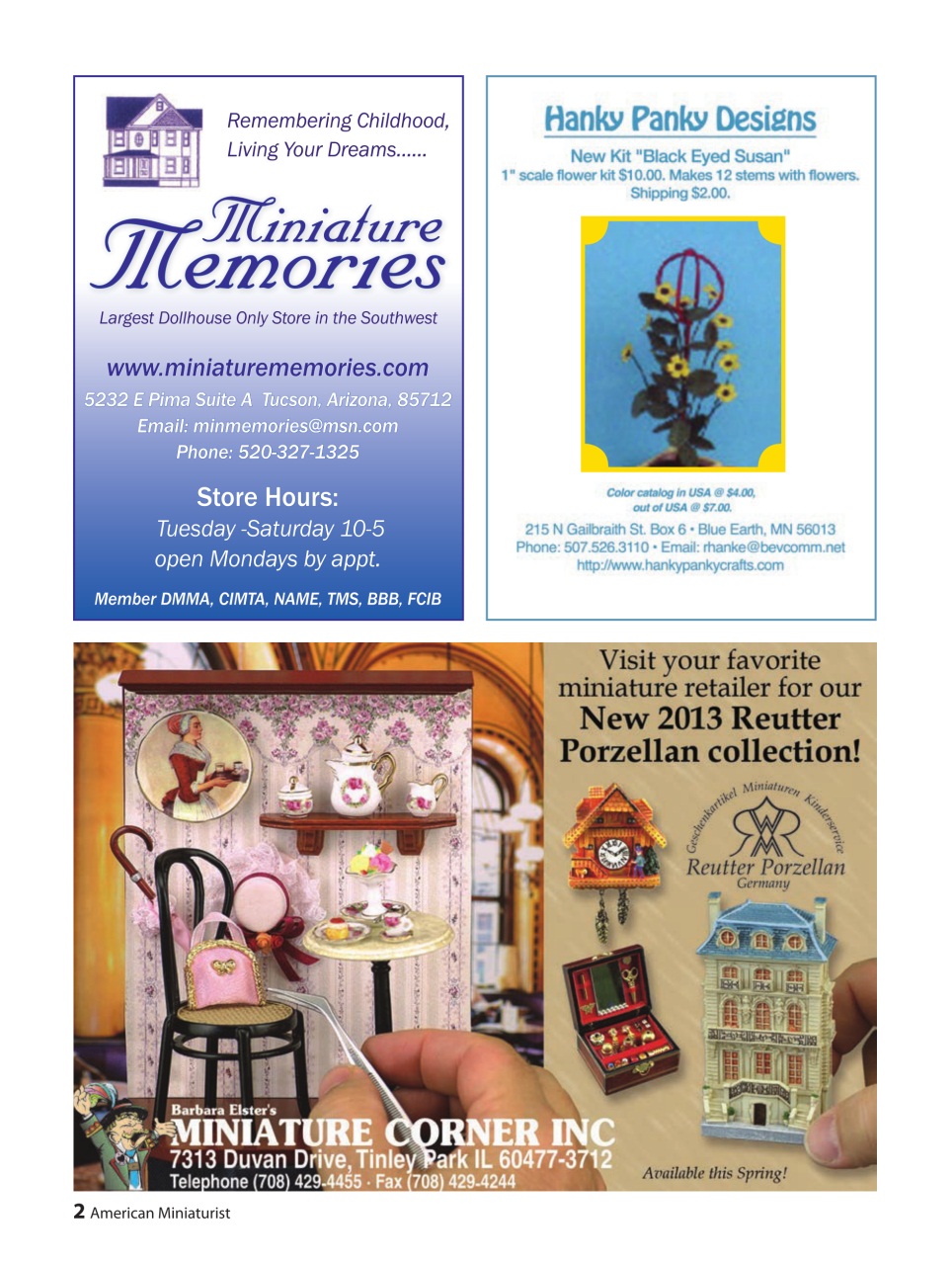 American Miniaturist Preview Pages