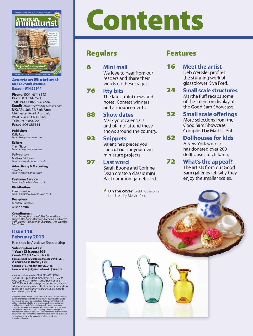 American Miniaturist Preview Pages