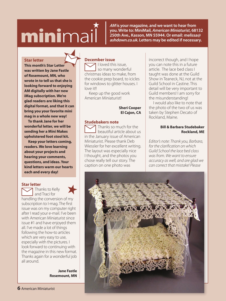 American Miniaturist Preview Pages