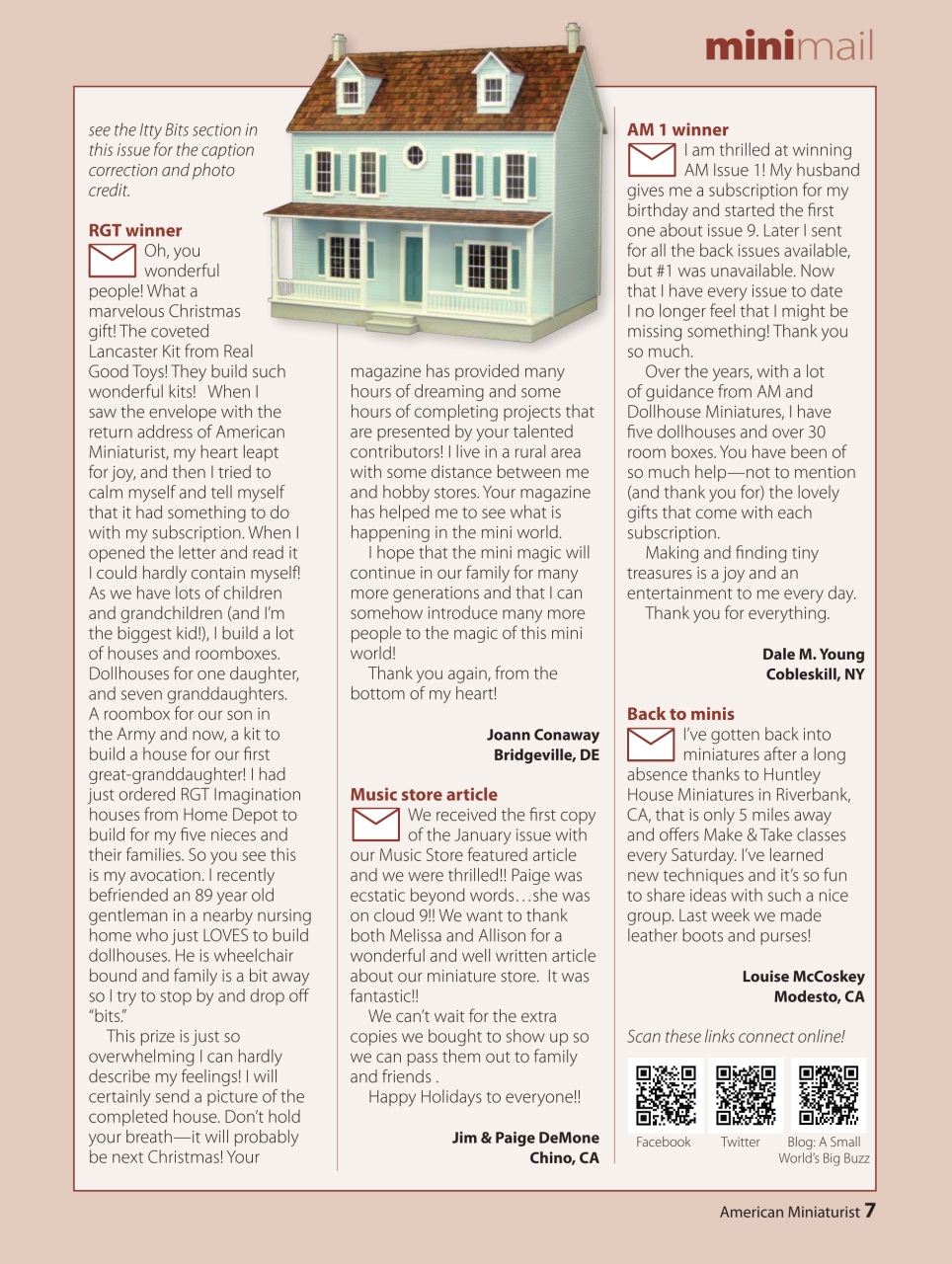 American Miniaturist Preview Pages