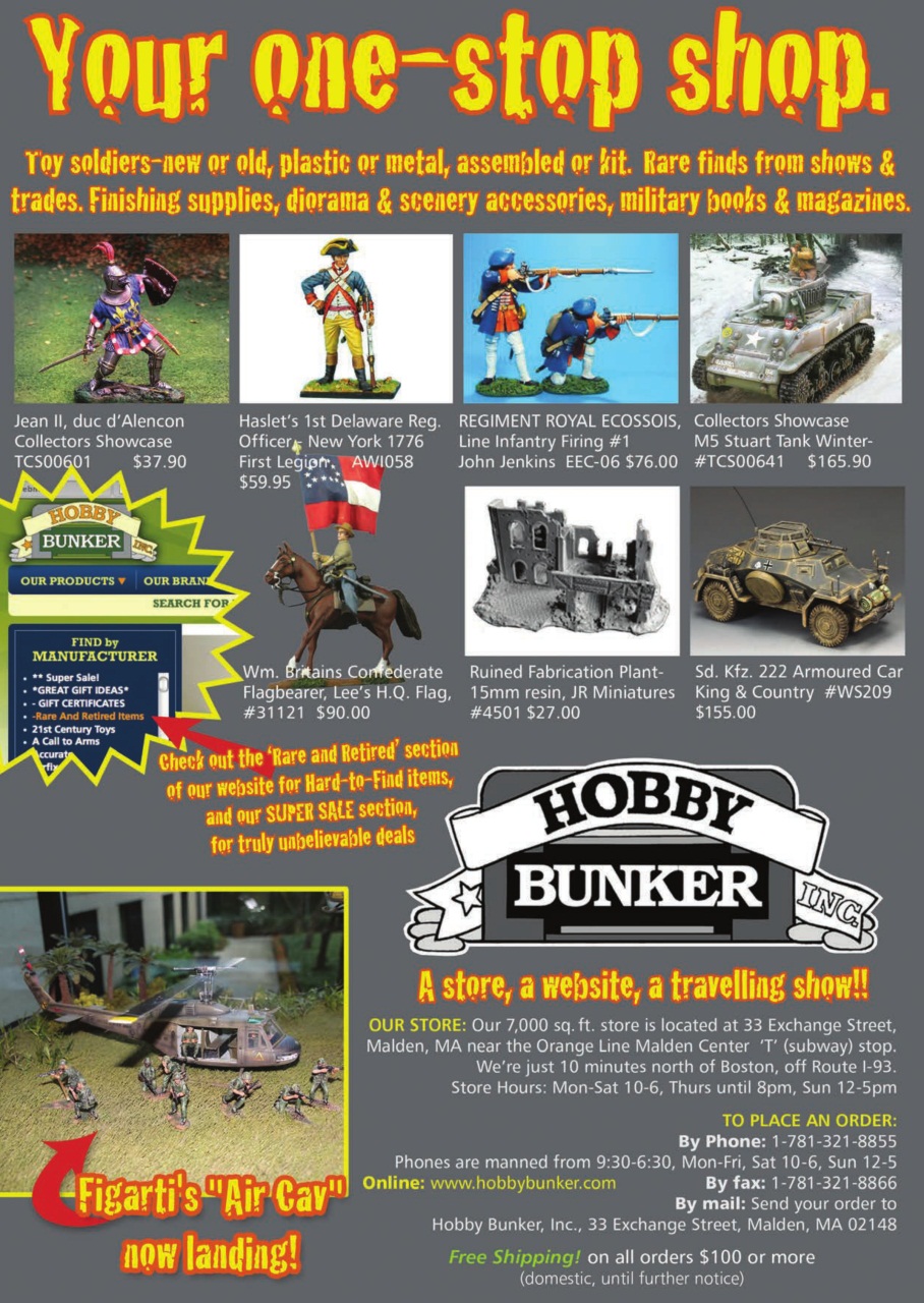 Toy Soldier & Model Figure Preview Pages