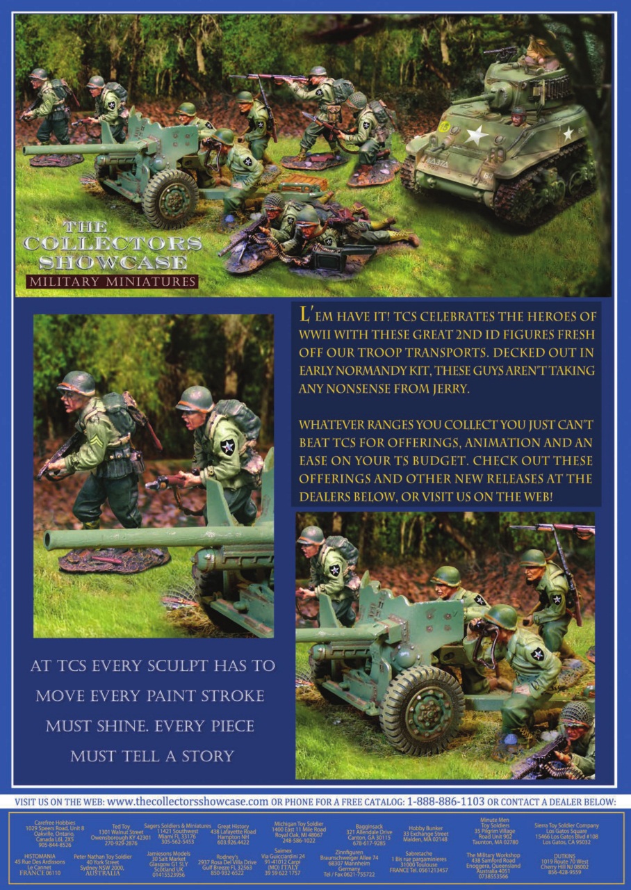 Toy Soldier & Model Figure Preview Pages