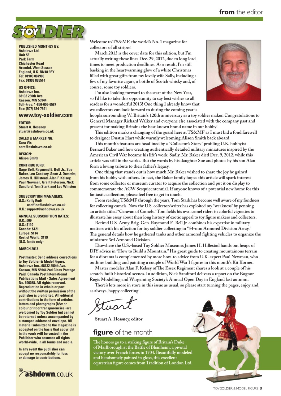 Toy Soldier & Model Figure Preview Pages