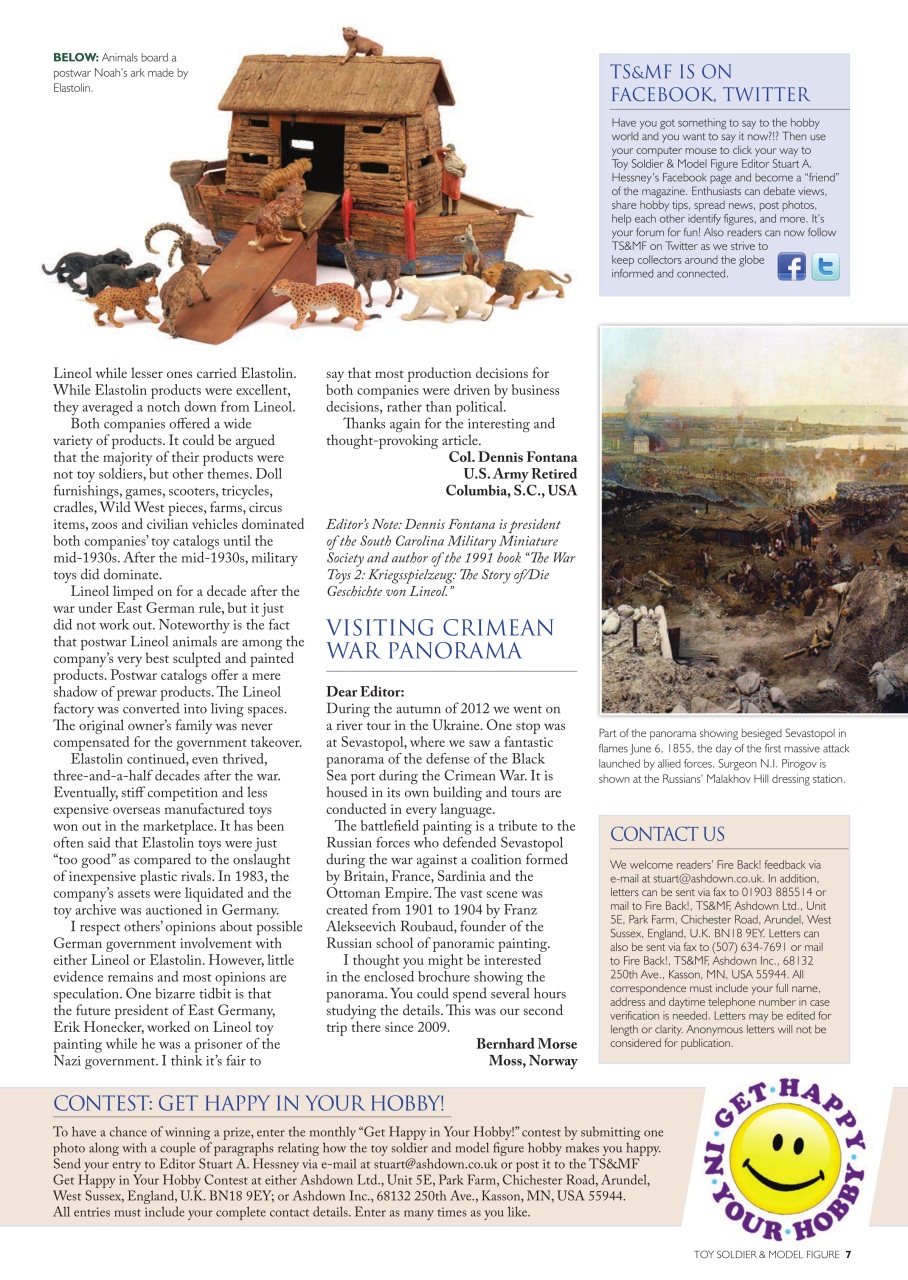 Toy Soldier & Model Figure Preview Pages