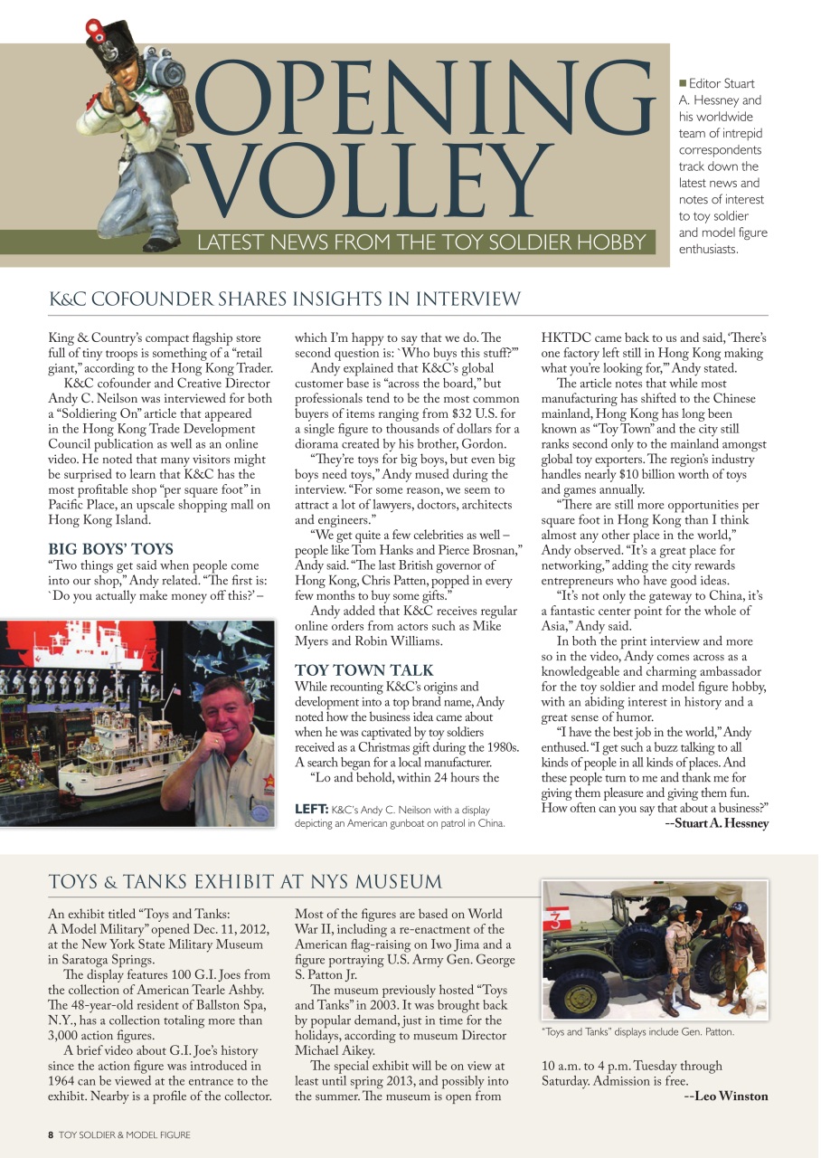 Toy Soldier & Model Figure Preview Pages