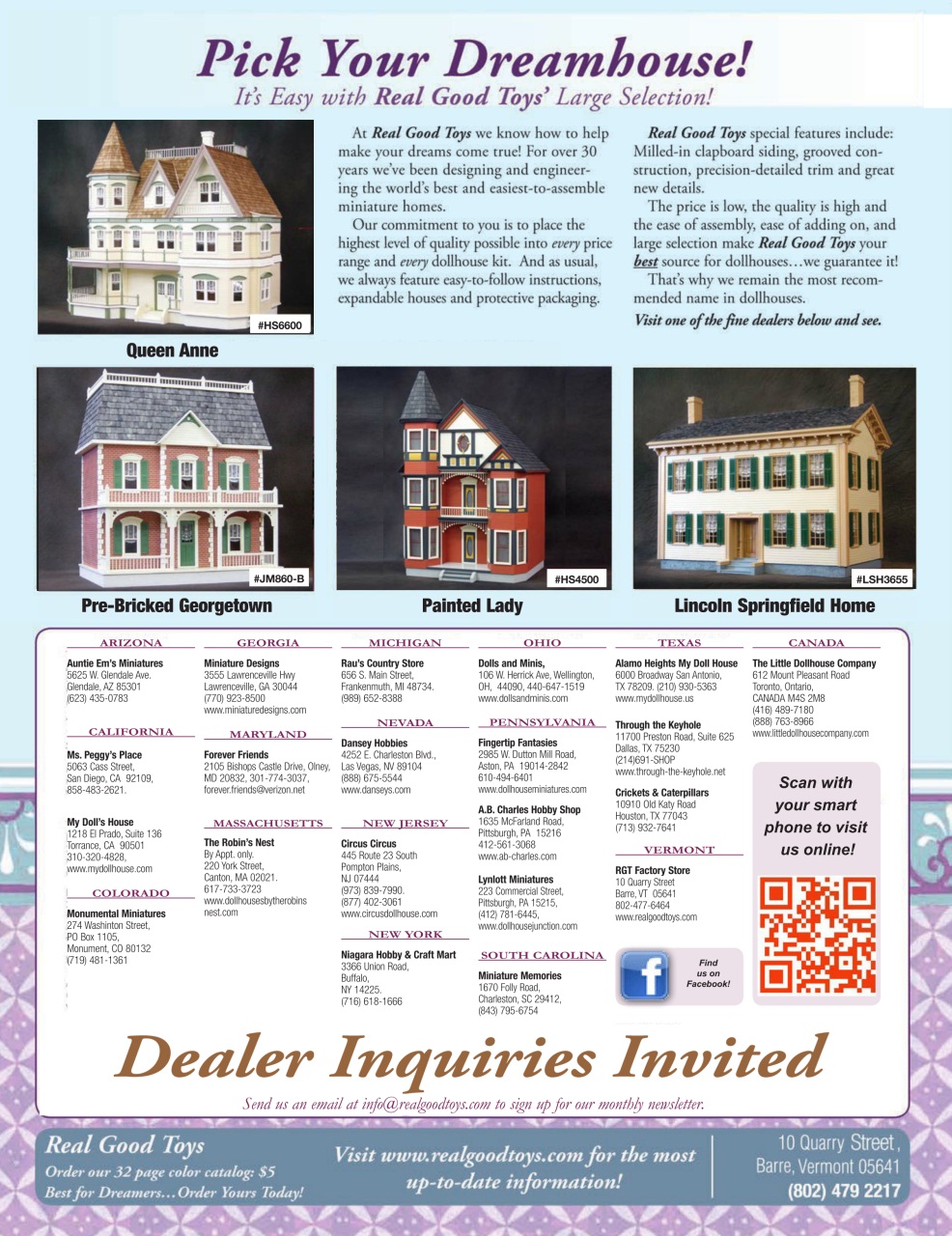 Dollhouse Miniatures Preview Pages