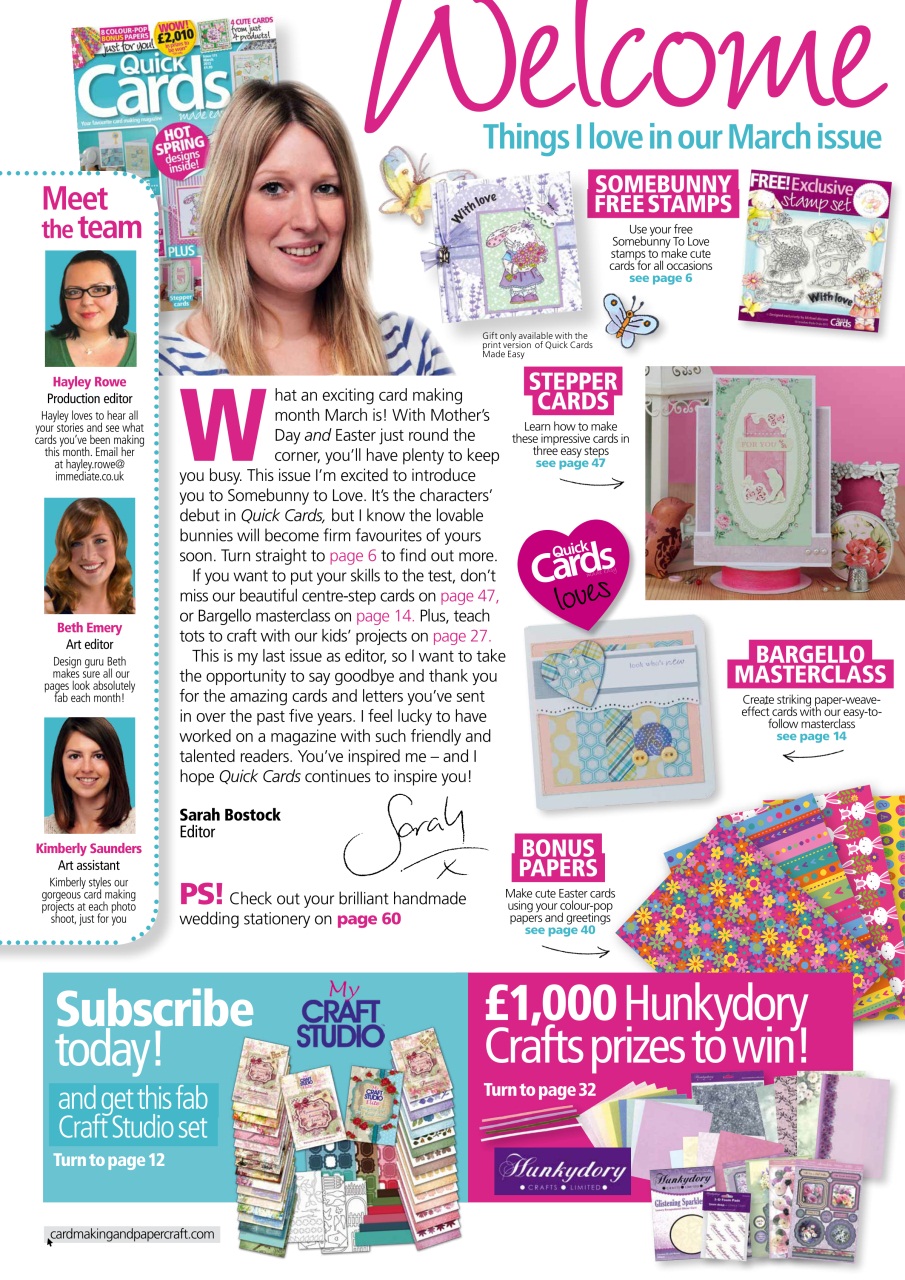 Quick Cards Made Easy Preview Pages