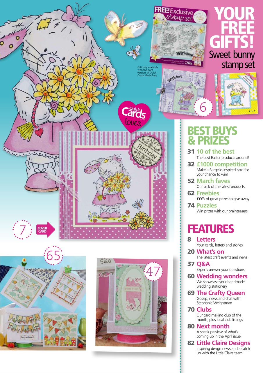 Quick Cards Made Easy Preview Pages