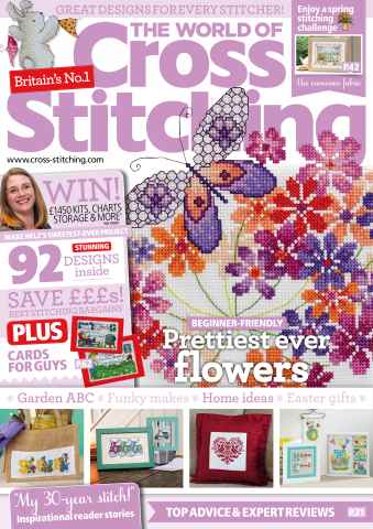 The World of Cross Stitching issue April 2013