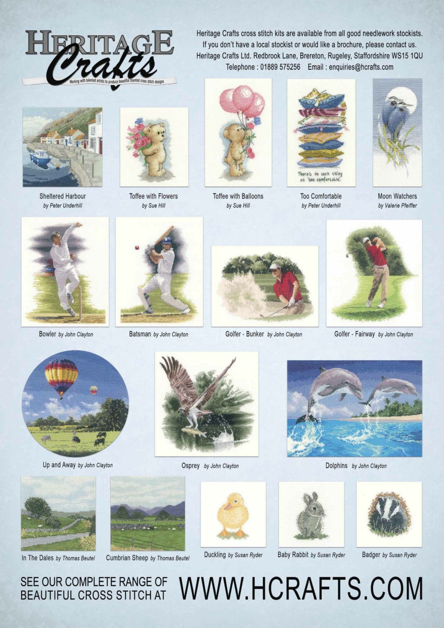 The World of Cross Stitching Preview Pages