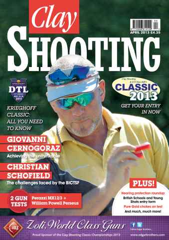 Clay Shooting issue April 2013