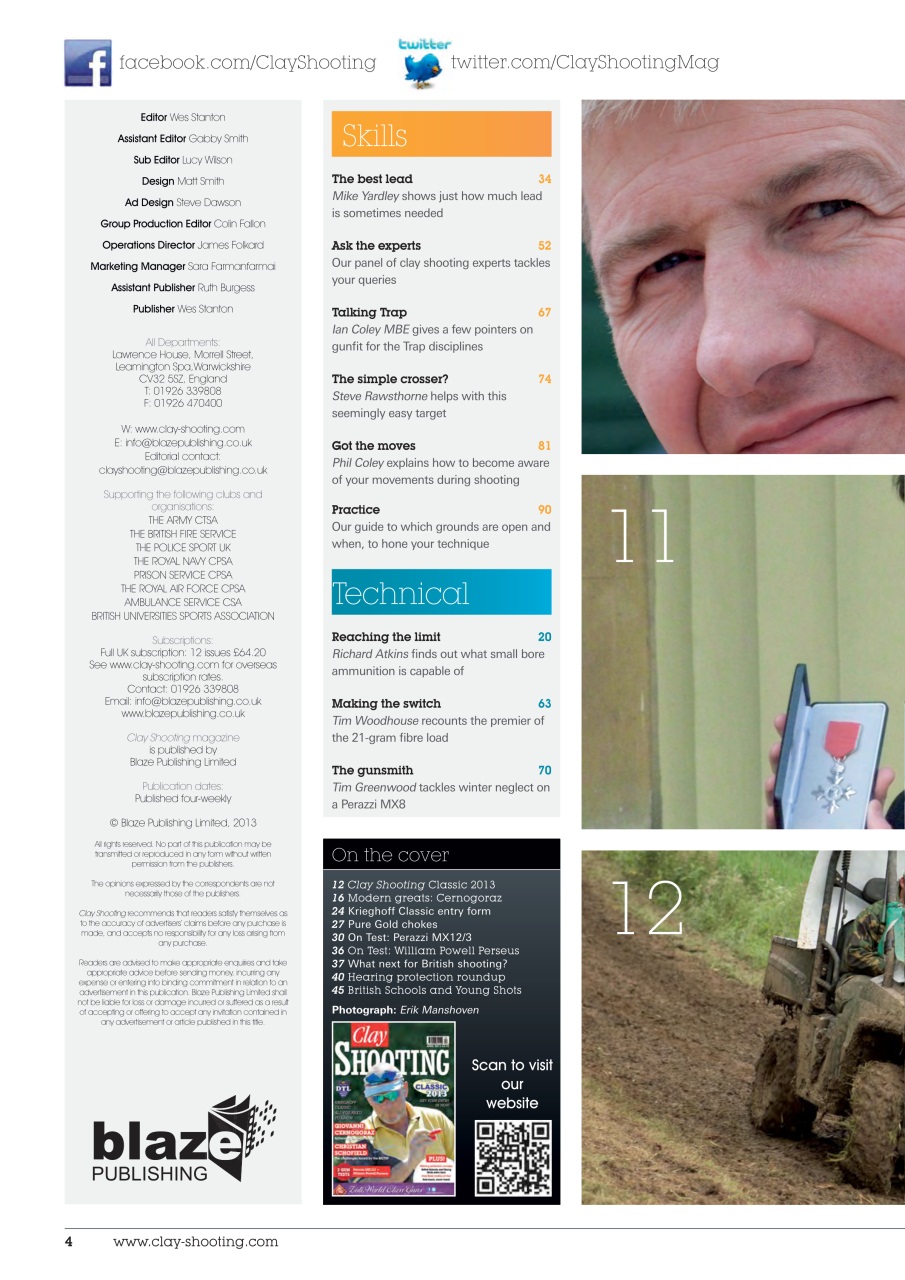 Clay Shooting Preview Pages