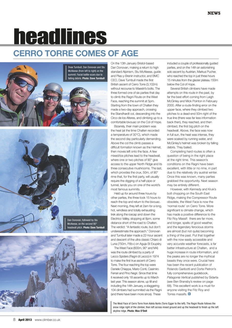 Climber Preview Pages