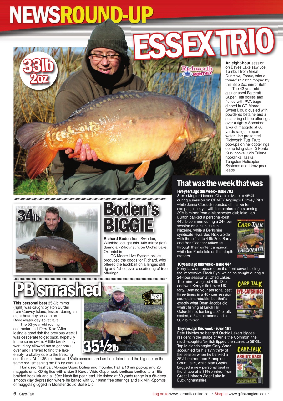 Carp-Talk Preview Pages