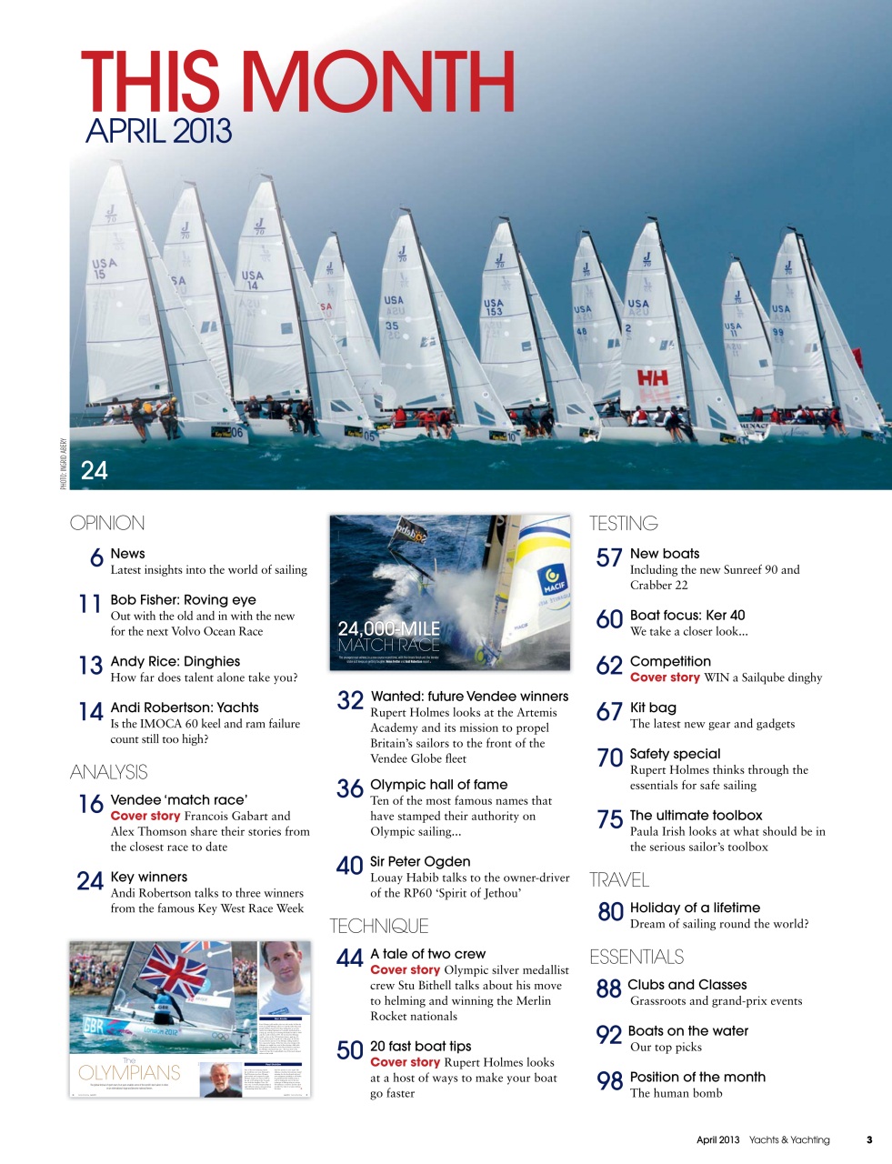 Yachts & Yachting Preview Pages