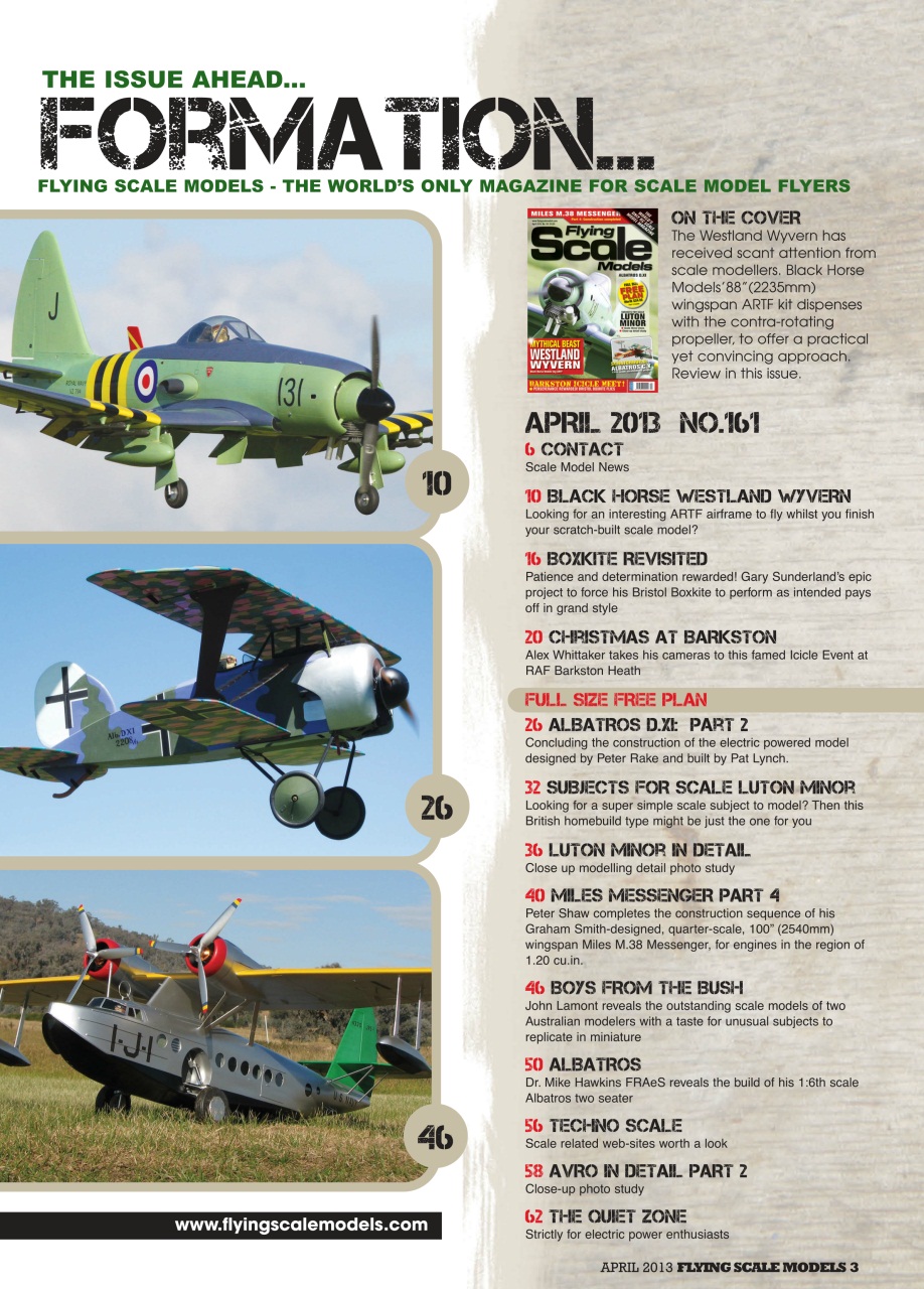 Flying Scale Models Preview Pages