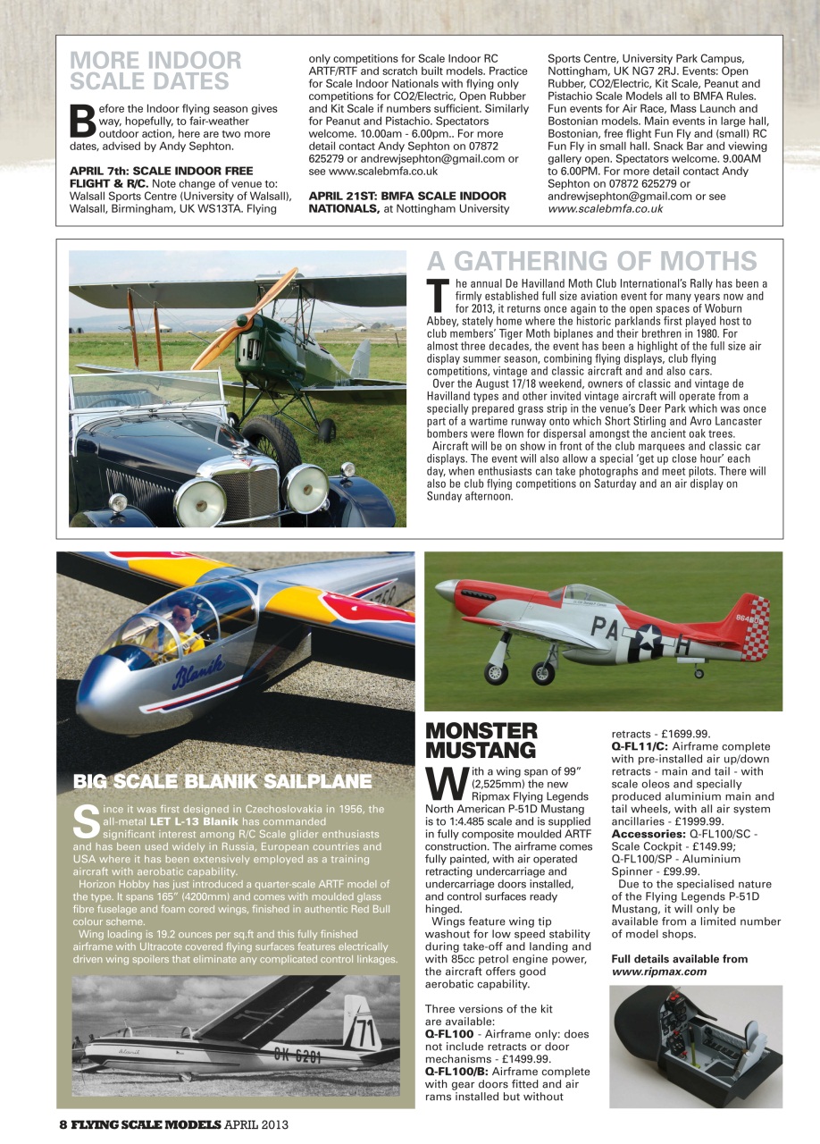 Flying Scale Models Preview Pages