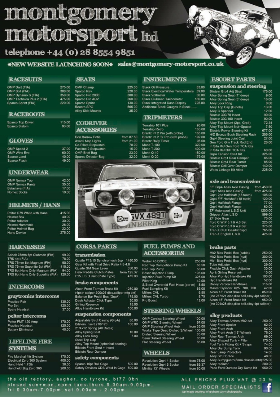 Pacenotes Rally magazine Preview Pages