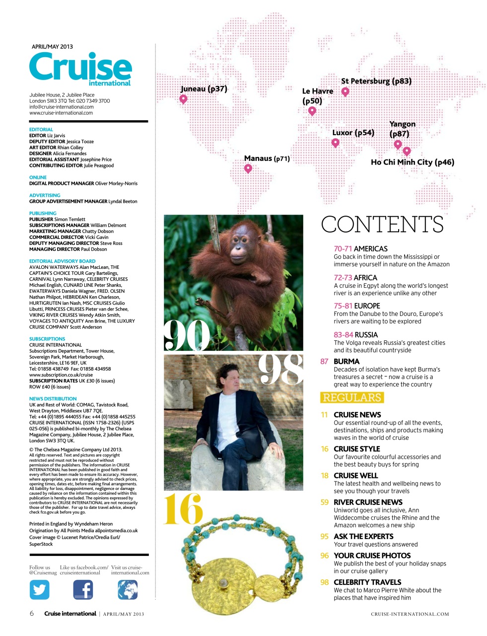 Cruise & Travel Preview Pages