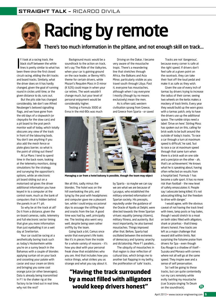 Racecar Engineering Preview Pages