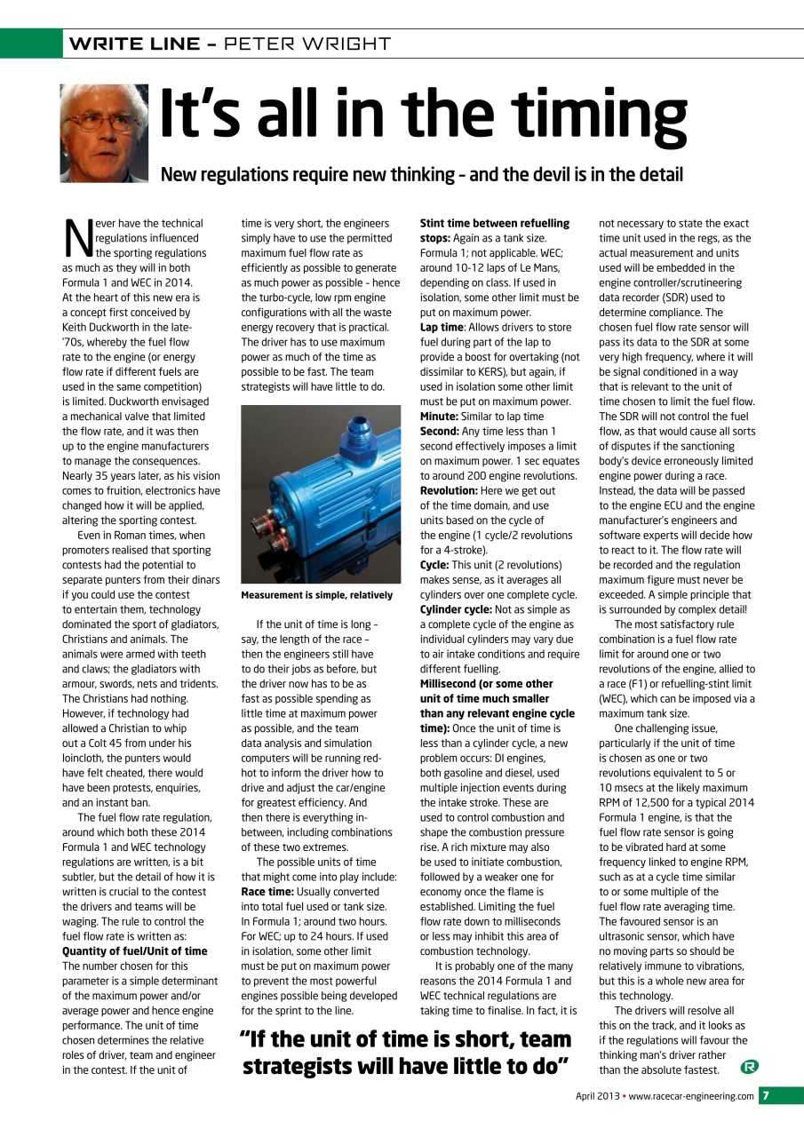 Racecar Engineering Preview Pages