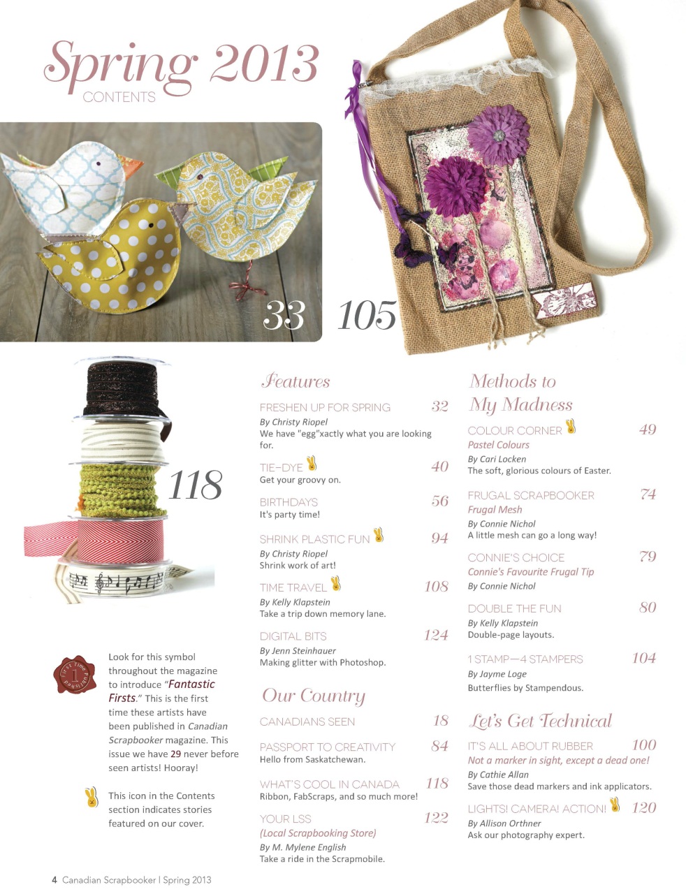 Creative Scrapbooker Preview Pages