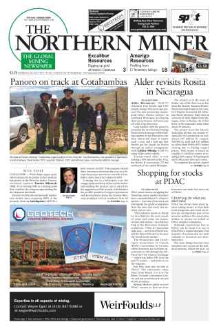 The Northern Miner issue Vol. 99 No. 3