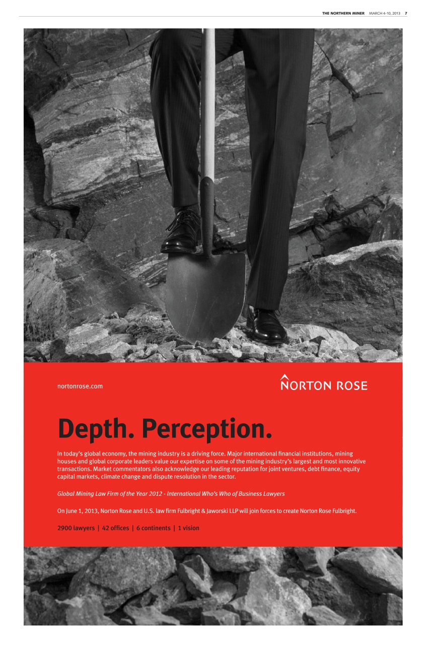 The Northern Miner Preview Pages