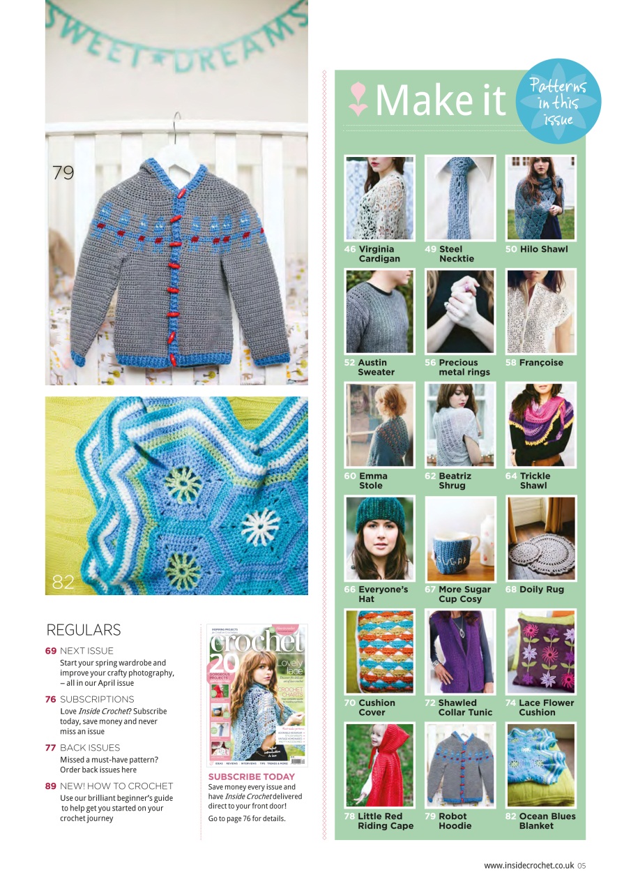 Inside Crochet Preview Pages