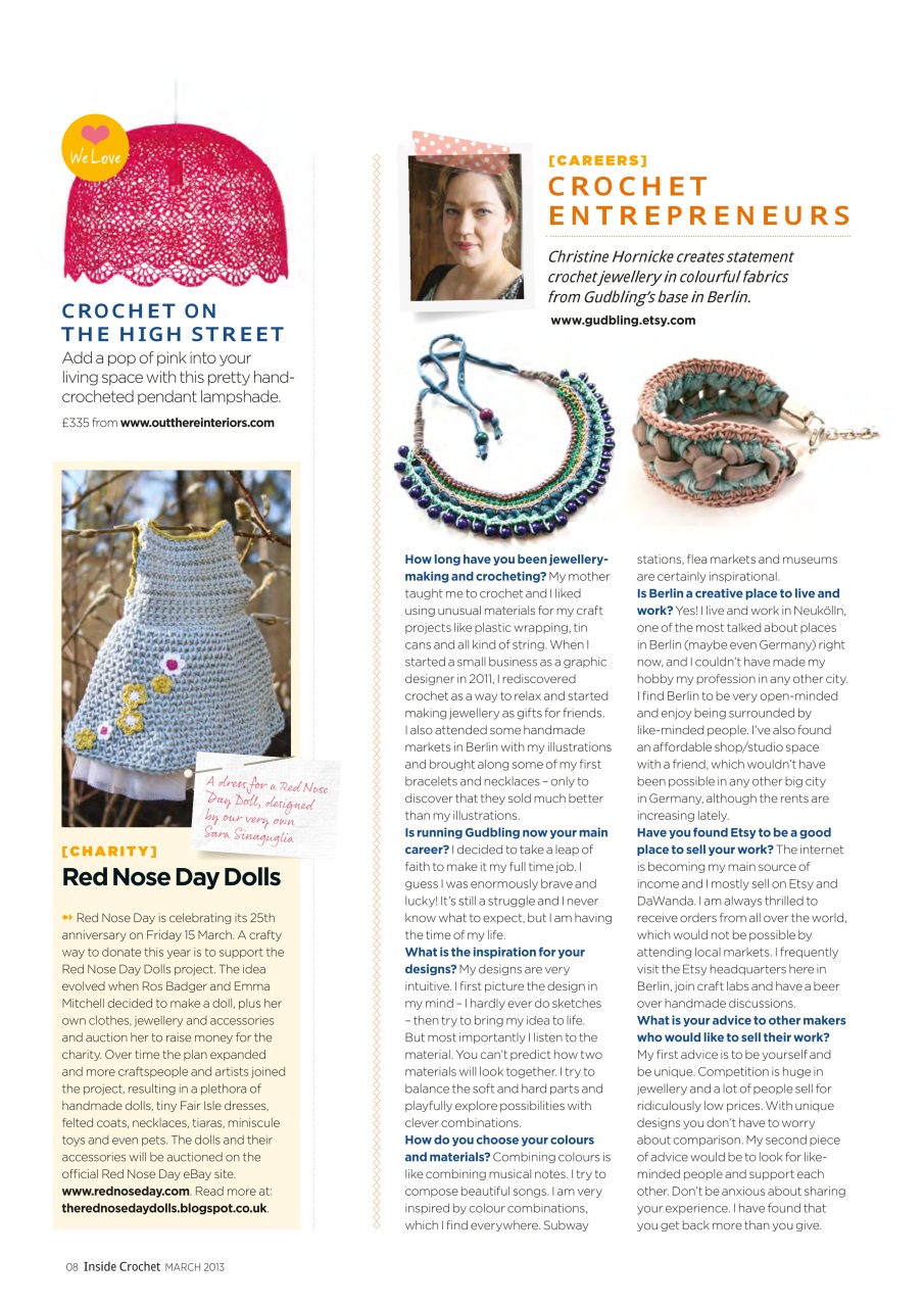 Inside Crochet Preview Pages