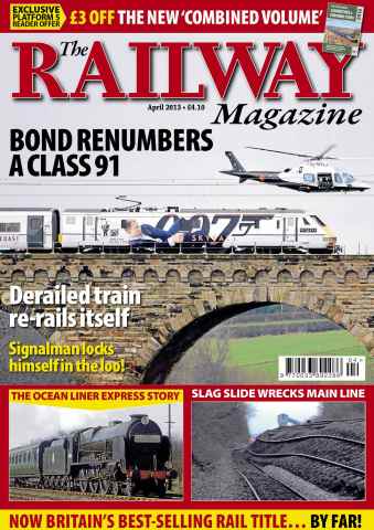 Railway Magazine issue April 2013