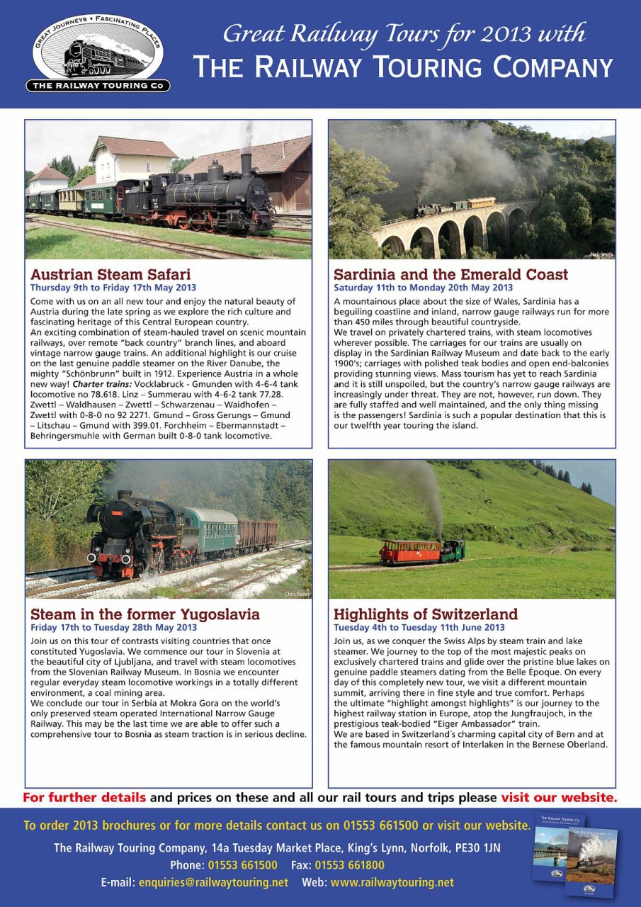 Railway Magazine Preview Pages