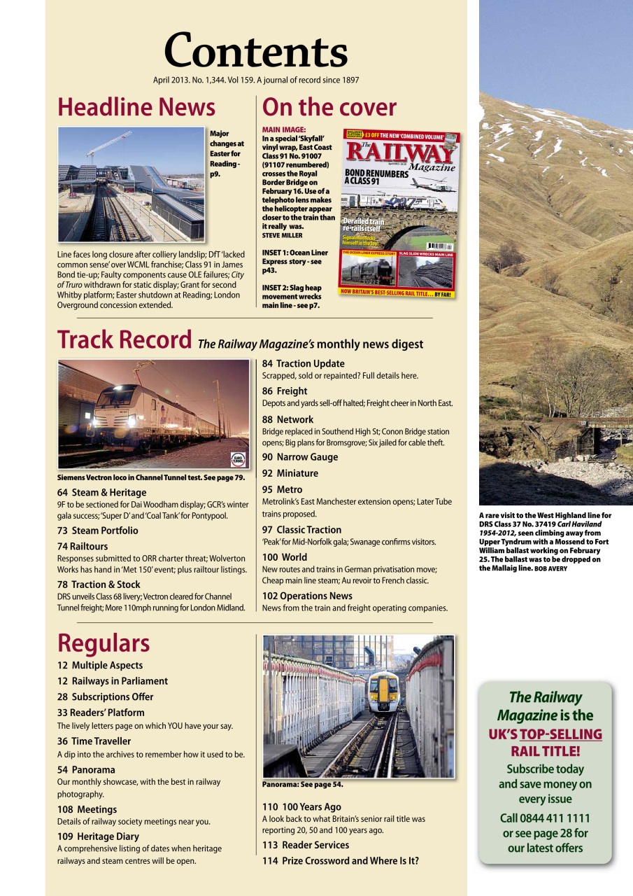 Railway Magazine Preview Pages