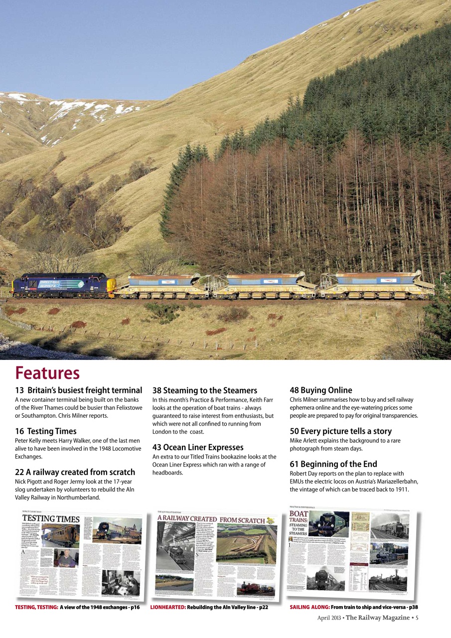 Railway Magazine Preview Pages