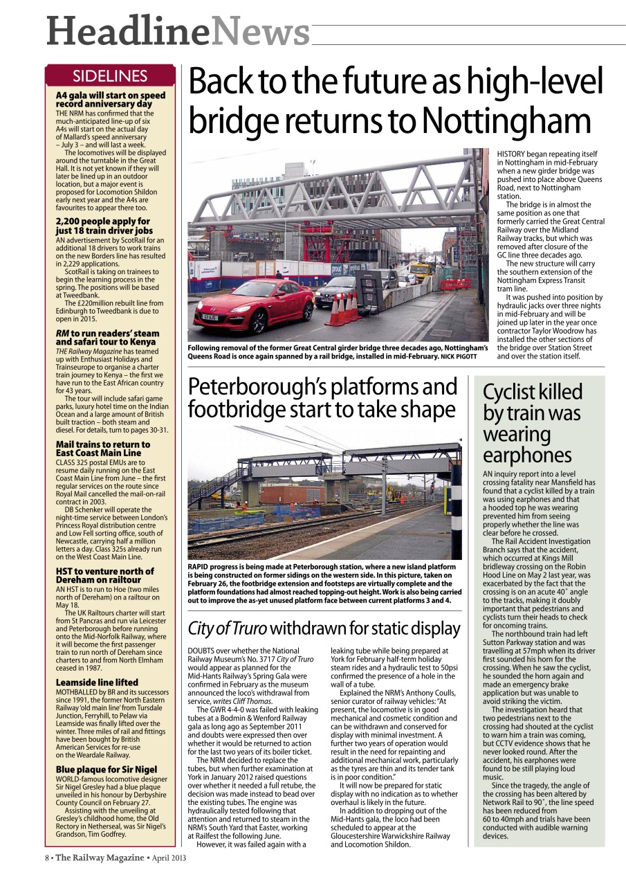 Railway Magazine Preview Pages