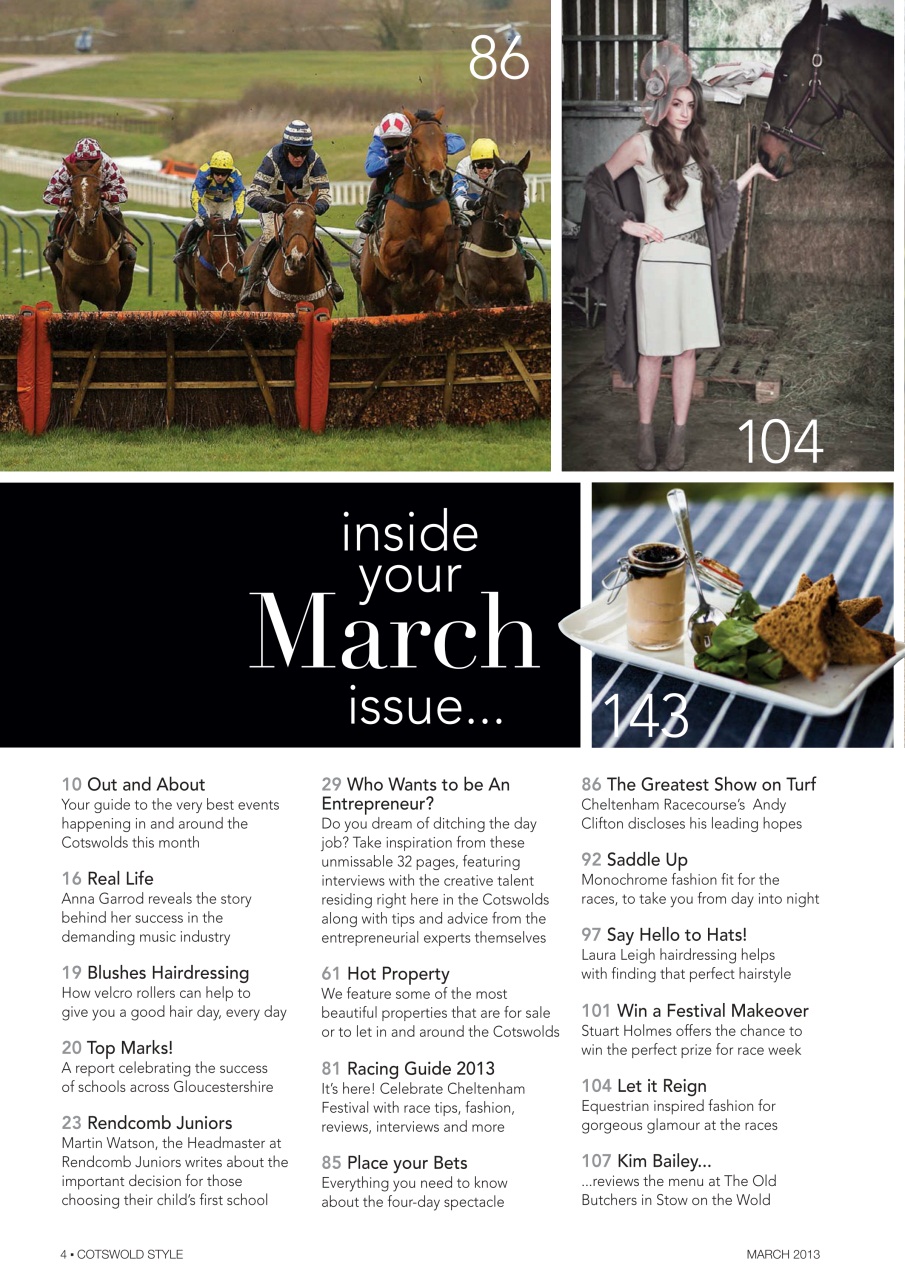 Cotswold Style Preview Pages