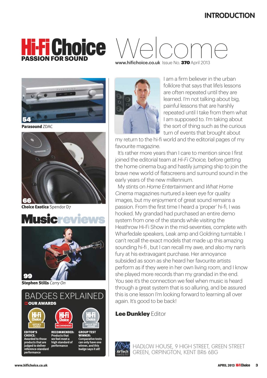 Hi-Fi Choice Preview Pages