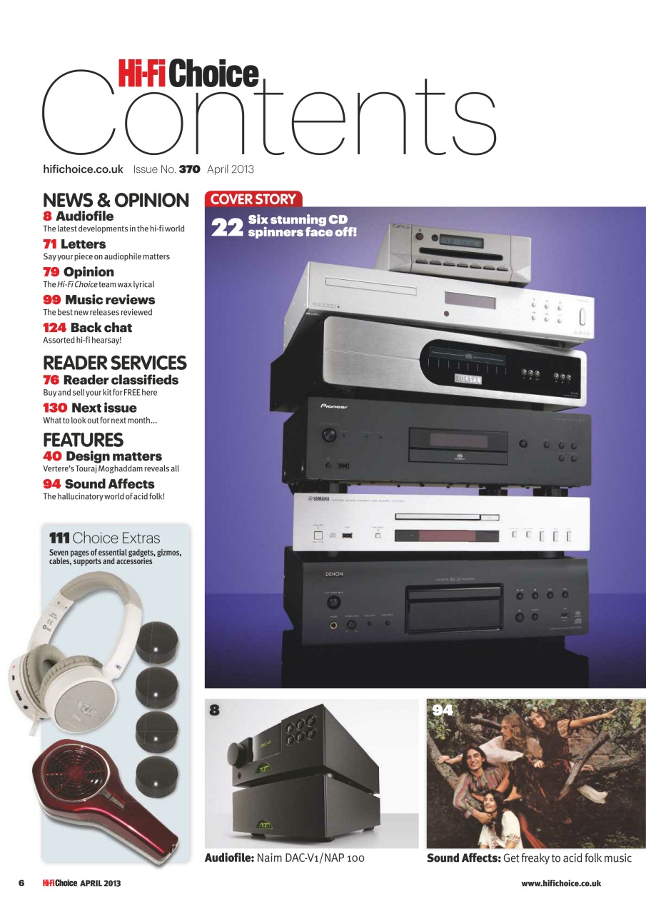 Hi-Fi Choice Preview Pages