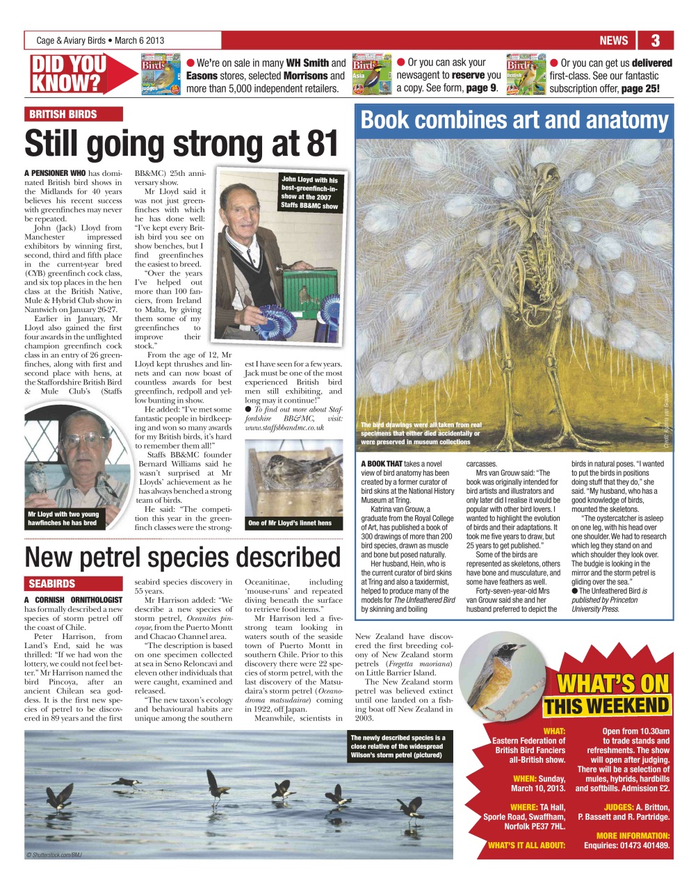 Cage & Aviary Birds Preview Pages